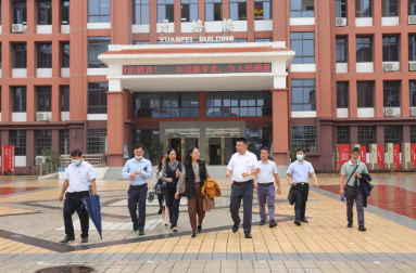 桂林市靈川縣參訪團(tuán)到我校參觀交流學(xué)習(xí)基層黨建工作